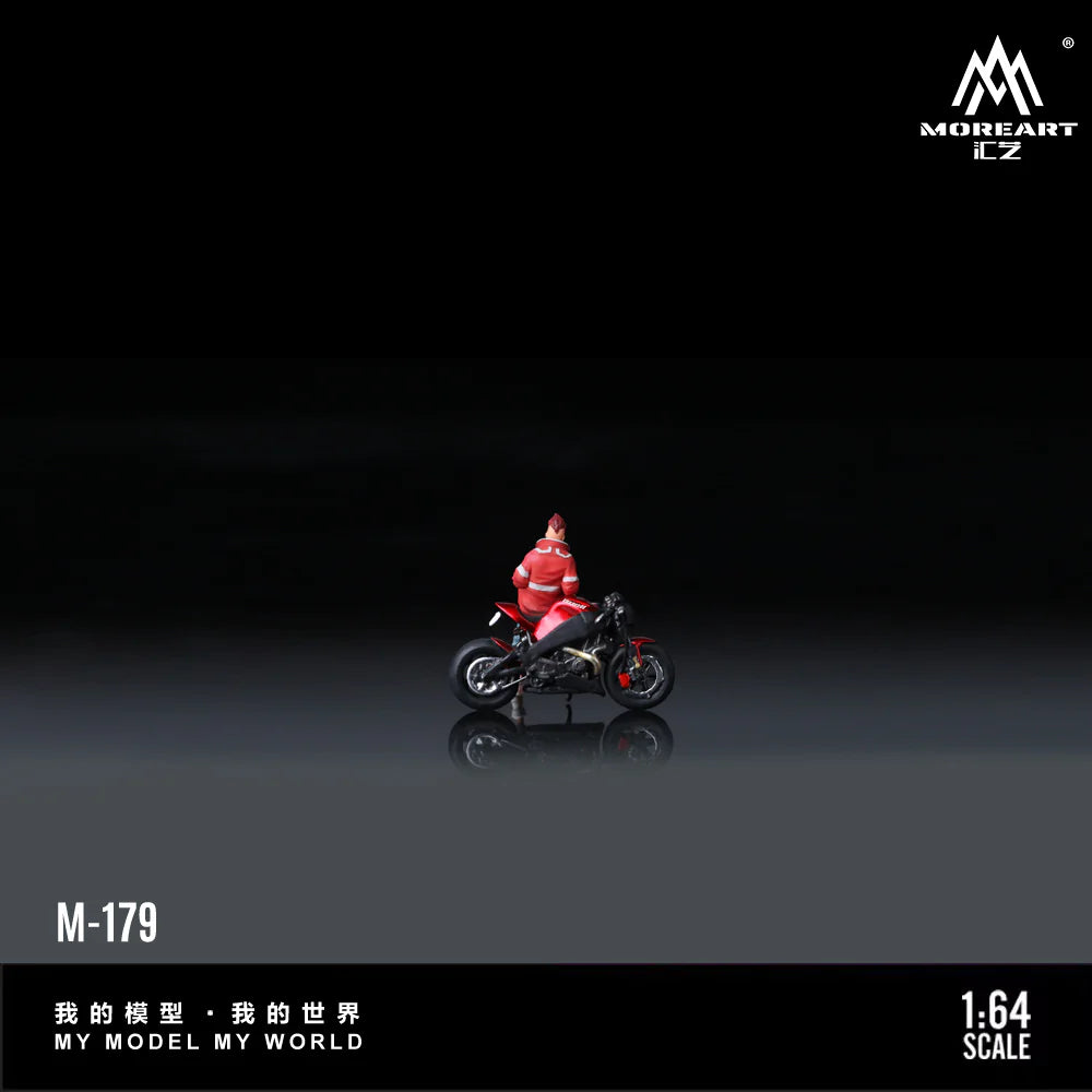 MoreArt 1:64 Buell XB12S Red Motorcycle Doll – MO222179