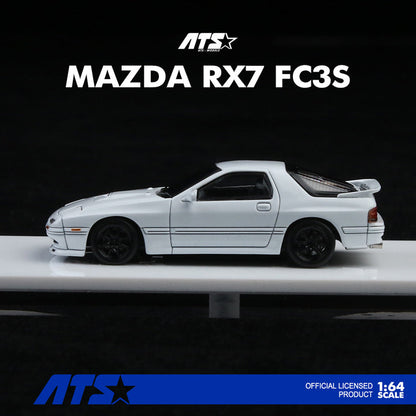 ATS MODELS 1/64- MAZDA RX-7 FC3S - White ATS880201