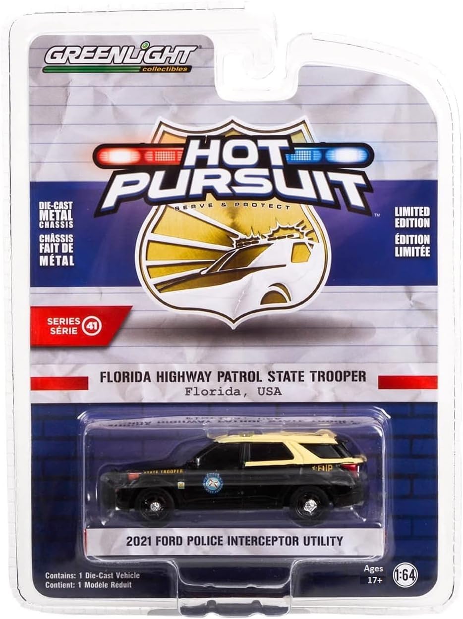 Florida Highway Patrol Sticker Patch Logo FHP Orange Police 3 In Circle Vinyl - Foto 4