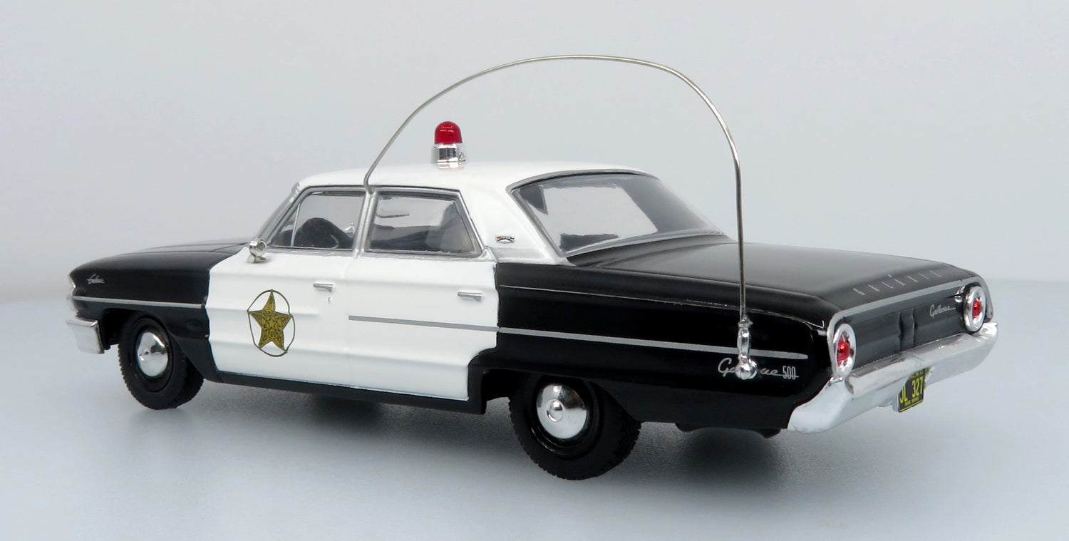 1964 Ford Galaxie 500 Police Car: Mayberry Sheriff