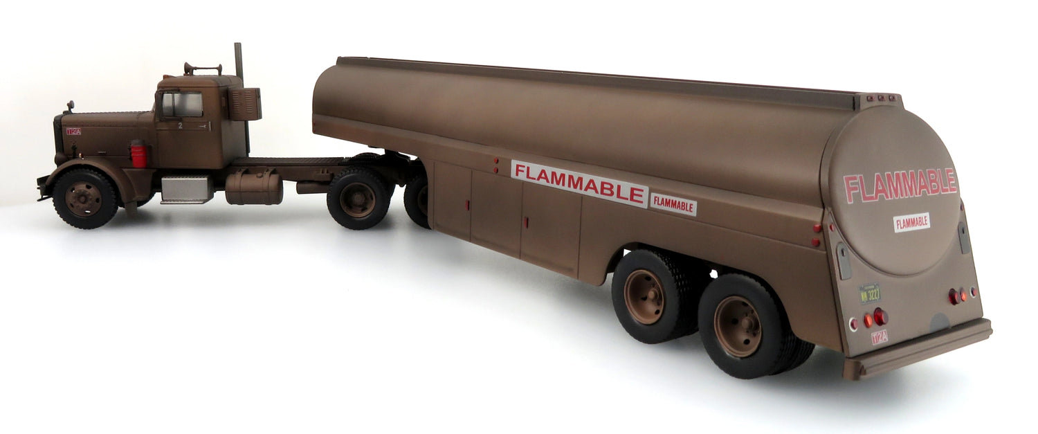 1955 Peterbilt 281 "Needlenose" Tractor &amp; Tanker Trailer: Film "Duel"
