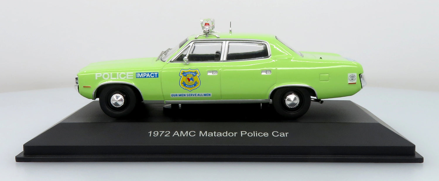 1972 AMC Matador Police Car: Cleveland Police Department