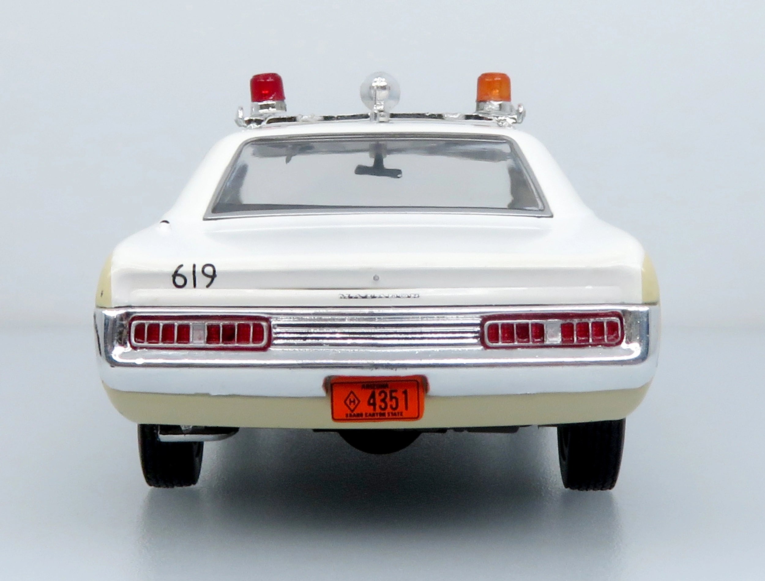1972 AMC Matador Police Car: Phoenix Police Department