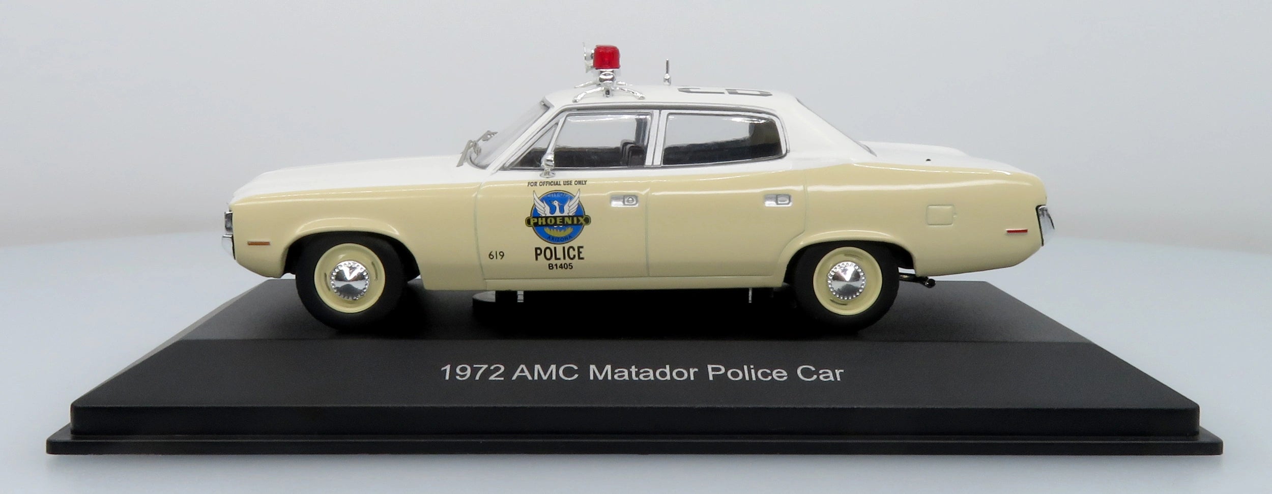 1972 AMC Matador Police Car: Phoenix Police Department