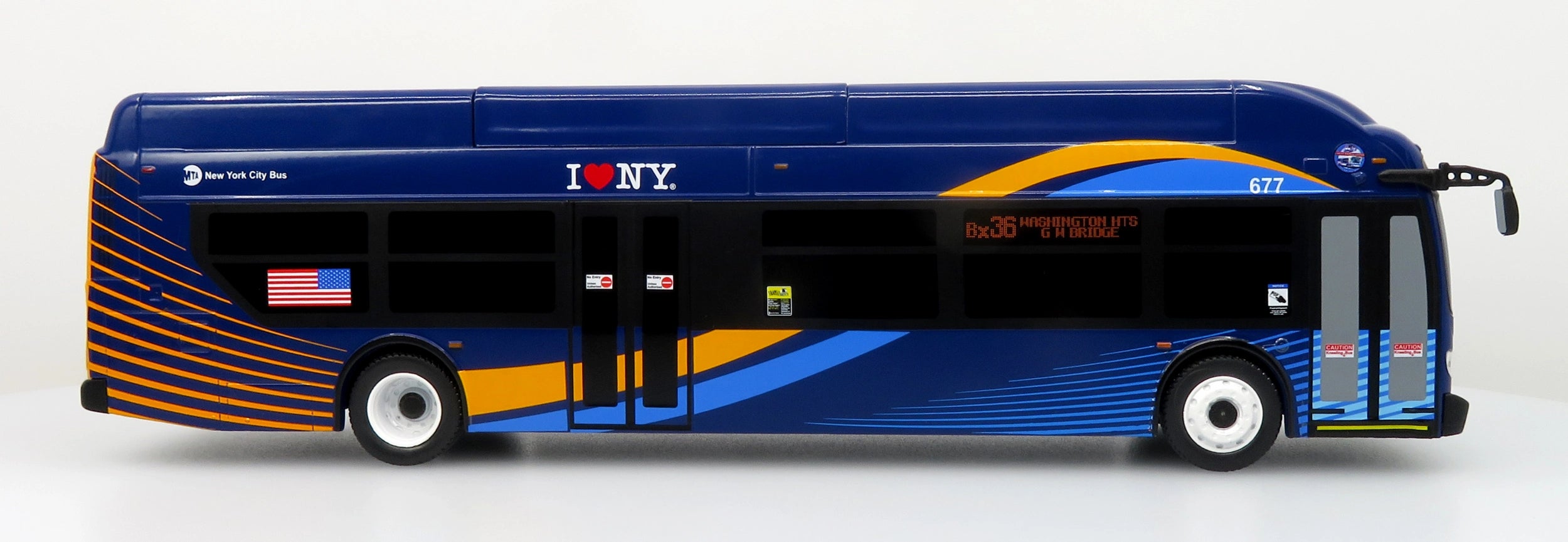 1:43 NFI Xcelsior XN40 Transit Bus: MTA New York City — Bus Bank