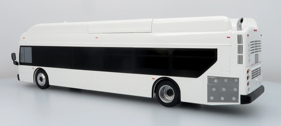 NFI Xcelsior XN40 Transit Bus: Blank White