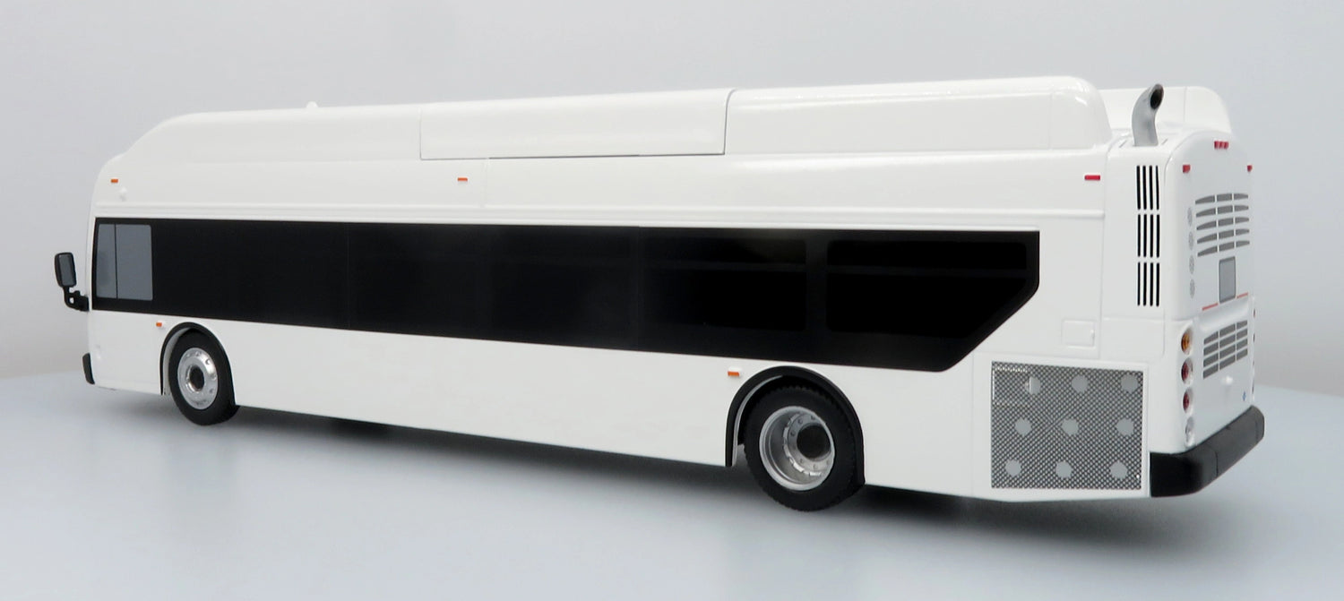 NFI Xcelsior XN40 Transit Bus: Blank White