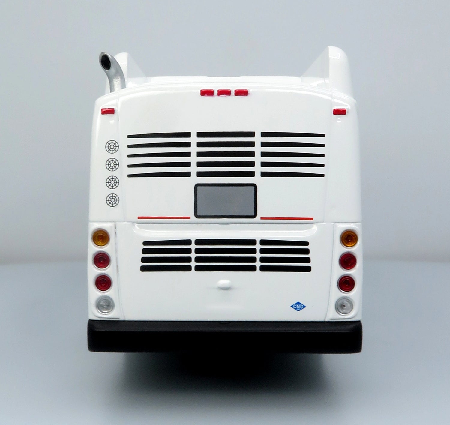 NFI Xcelsior XN40 Transit Bus: Blank White