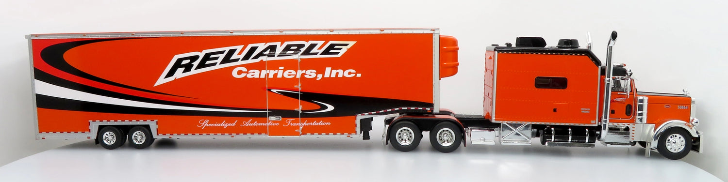 Peterbilt 379 w/ Car Carrier Trailer: Reliable Carriers