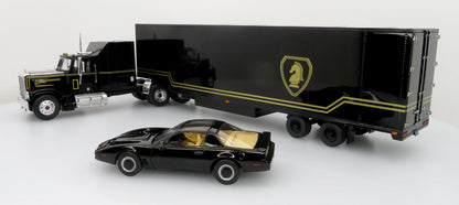 1980 GMC General Tractor w/ Trailer &amp; 1982 Pontiac Firebird Trans Am: Knight Set