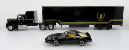 1980 GMC General Tractor w/ Trailer &amp; 1982 Pontiac Firebird Trans Am: Knight Set
