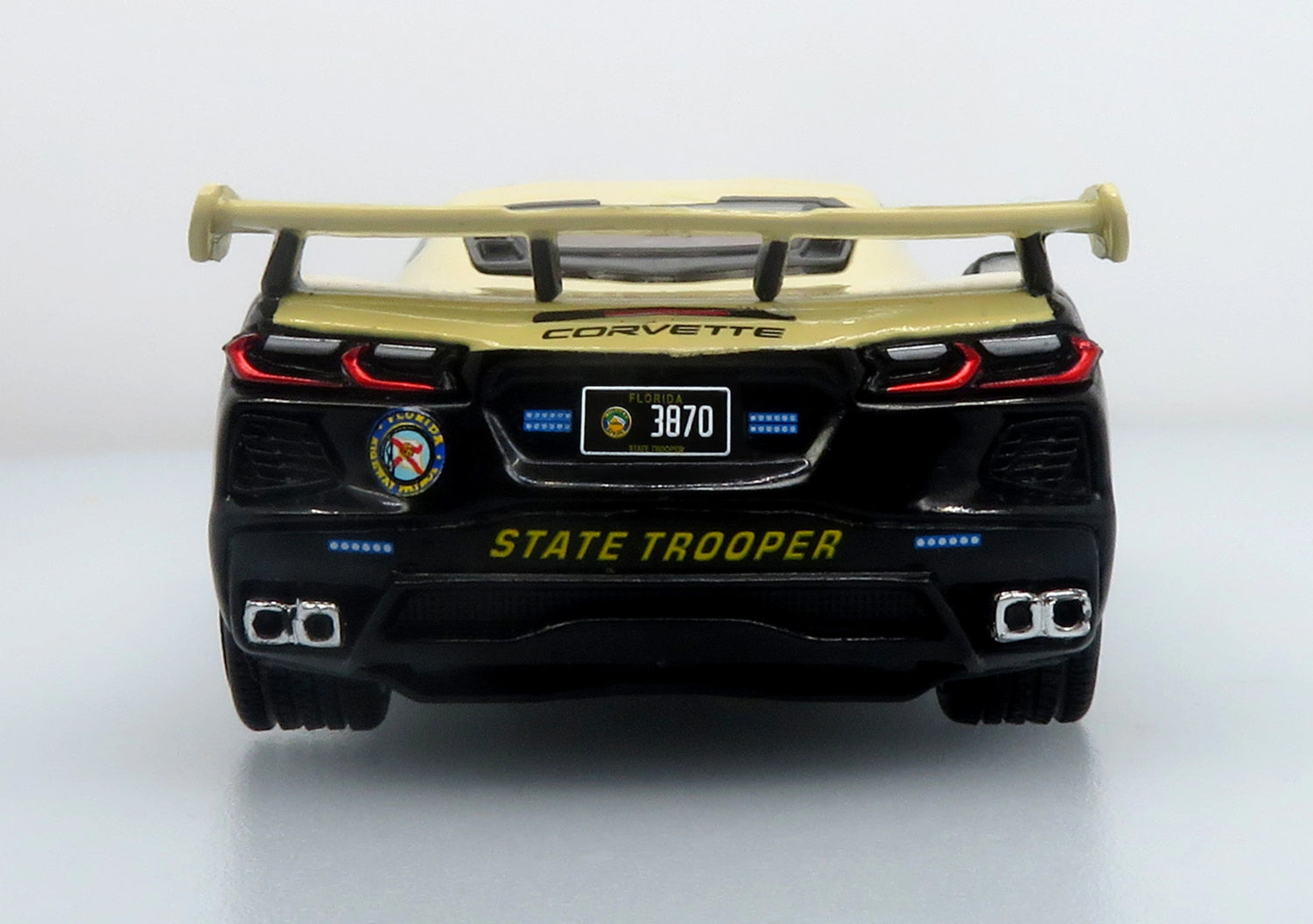 2023 Chevrolet Corvette C8 Stingray Police Interceptor 1:43 Florida Highway Patrol FHP Iconic Replicas 43-0660