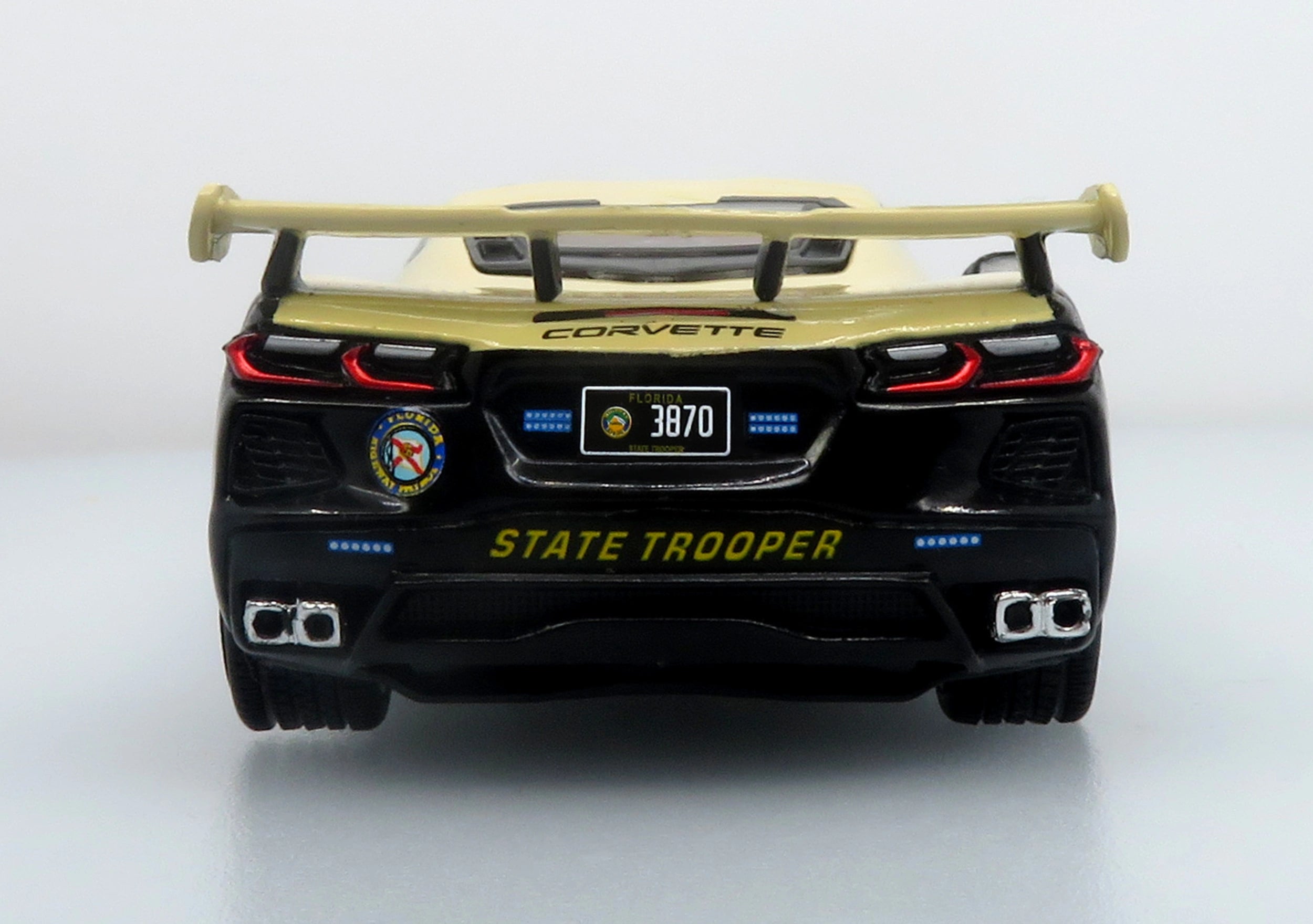 2023 Chevrolet Corvette C8 Stingray Police Interceptor 1:43 Florida Highway Patrol FHP Iconic Replicas 43-0660