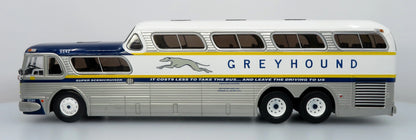 GM PD-4501 Scenicruiser Coach 1:43 Greyhound Bus Lines 50e Anniversaire Iconic Replicas 43-0665