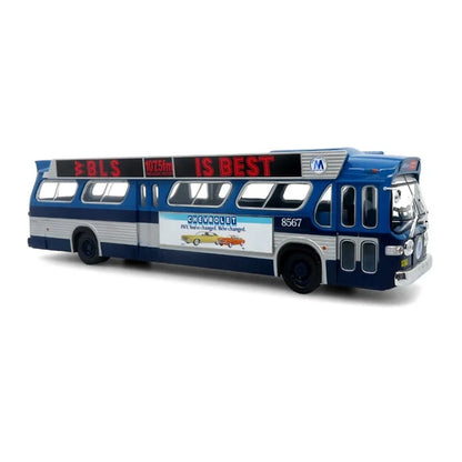 GM TDH-5303 Transit Bus 1963 1:43 MTA New York City Iconic Replicas 43-0666