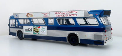 GM TDH-5303 Transit Bus 1963 1:43 MTA New York City Iconic Replicas 43-0666