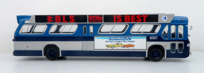 GM TDH-5303 Transit Bus 1963 1:43 MTA New York City Iconic Replicas 43-0666