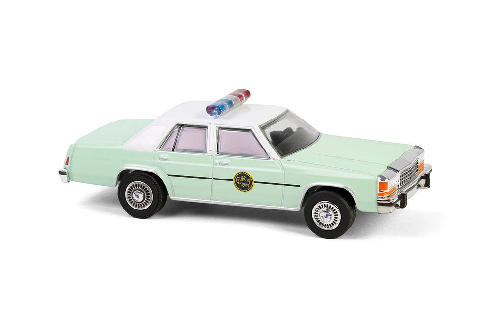 GreenLight 1:64 Ford LTD Crown Victoria 1983 – U.S. Border Patrol – Hobby Exclusive – GL43035-B