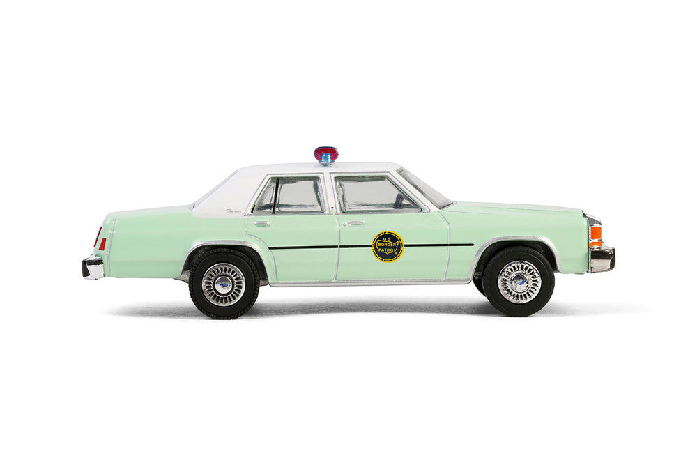 GreenLight 1:64 Ford LTD Crown Victoria 1983 – U.S. Border Patrol – Hobby Exclusive – GL43035-B