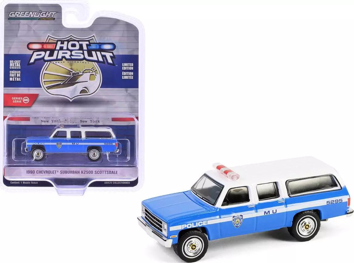NYPD - 1990 Chevrolet Suburban K2500 Scottsdale - New York Police Department