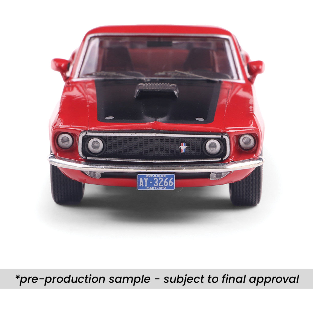 1969 Ford Mustang Mach 1 - Calypso Coral (1:43)