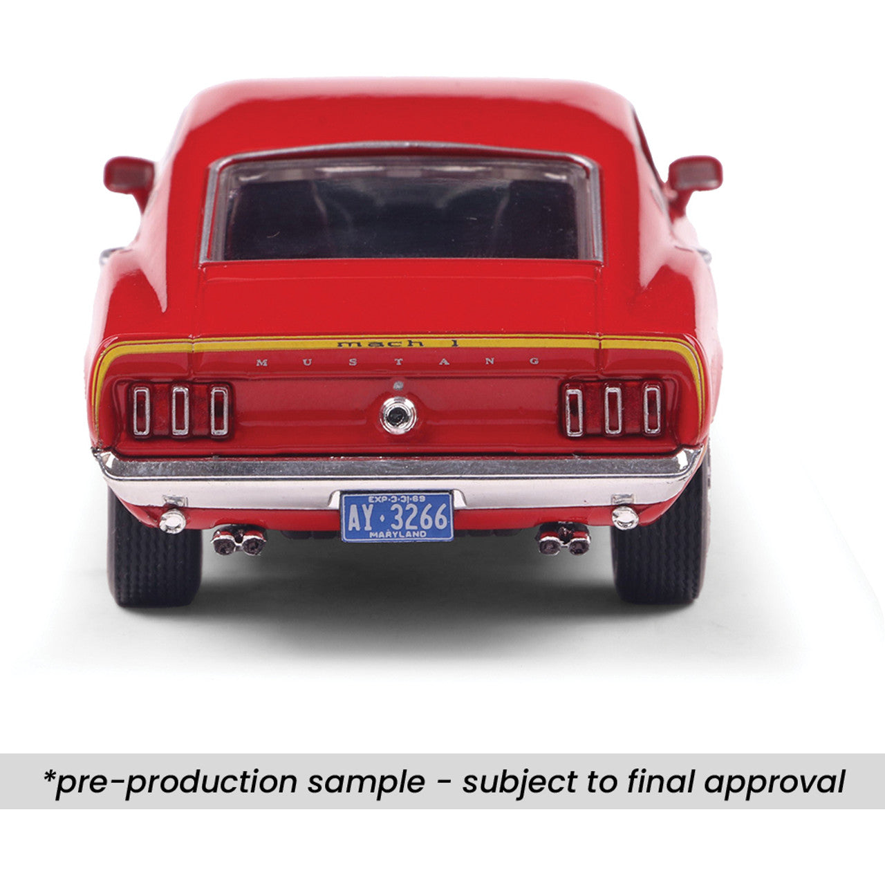 1969 Ford Mustang Mach 1 - Calypso Coral (1:43)