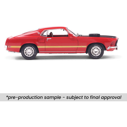 1969 Ford Mustang Mach 1 - Calypso Coral (1:43)
