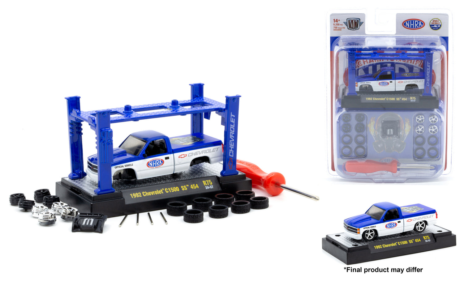 NHRA - 1992 Chevrolet C1500 SS 454 (M2 Machines-Model-Kit Release 75)