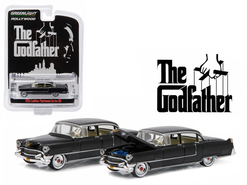 1955 Cadillac Fleetwood Series 60 Black "The Godfather" GL44770-A