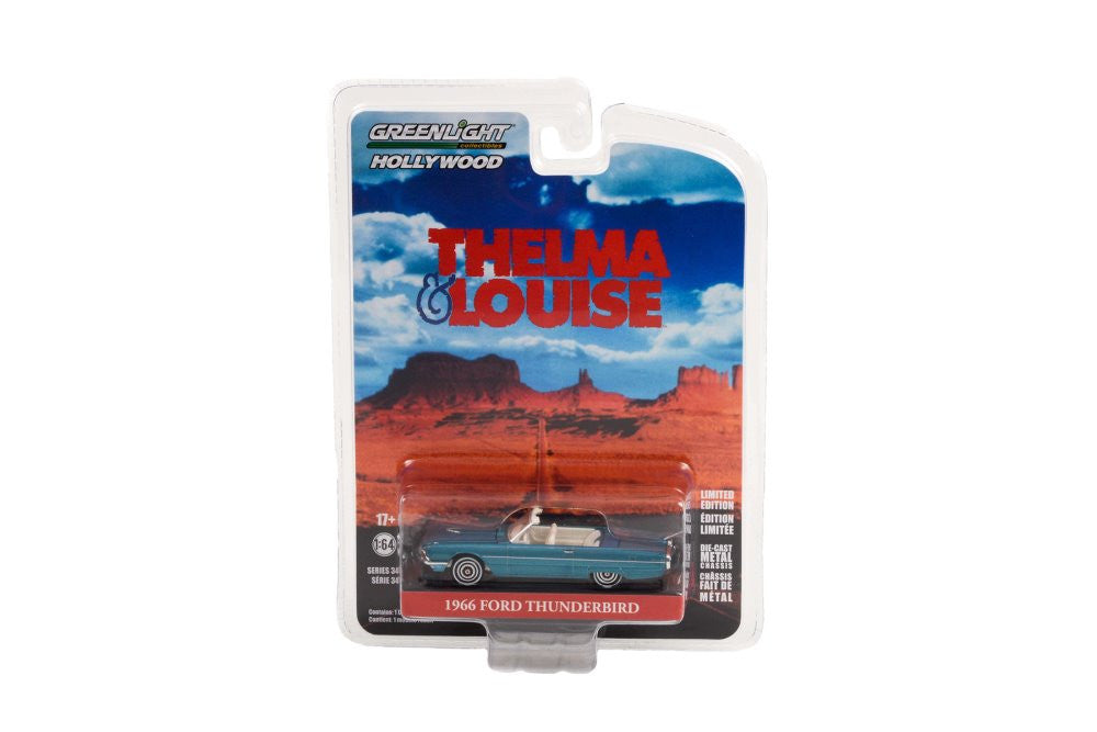 1966 Ford Thunderbird Convertible – Thelma &amp; Louise 1991 – GreenLight 1:64 – GL44940-E