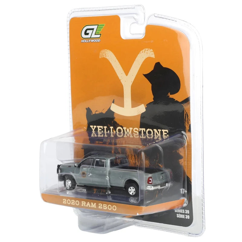 CHASE CAR – GreenLight 1:64 Ram 2500 2020 Montana Livestock Association “Yellowstone” RAW CHASE – Hollywood Series 39 – GL44990-F-CHASE