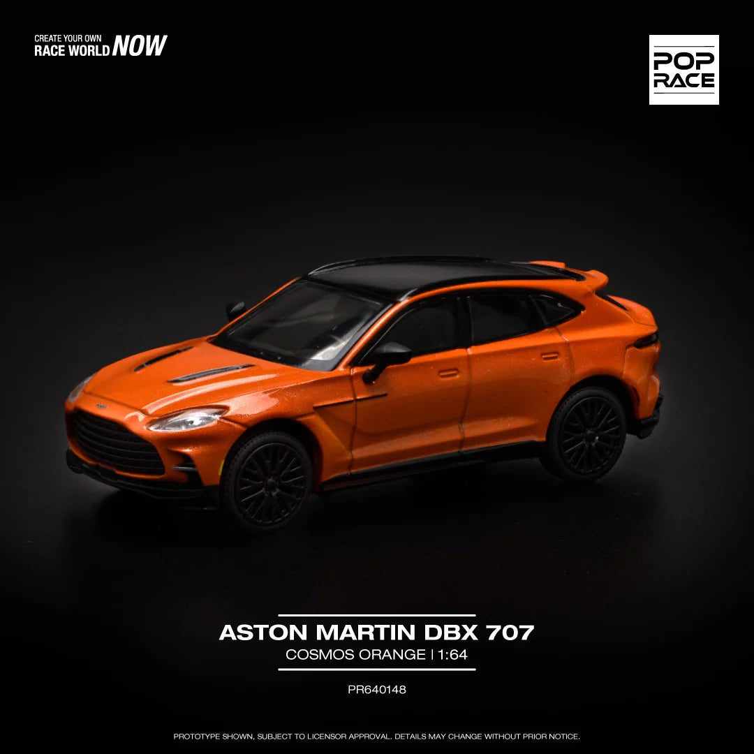 POPRACE-ASTON MARTIN DBX 707 -COSMOS ORANGE (PR640148)