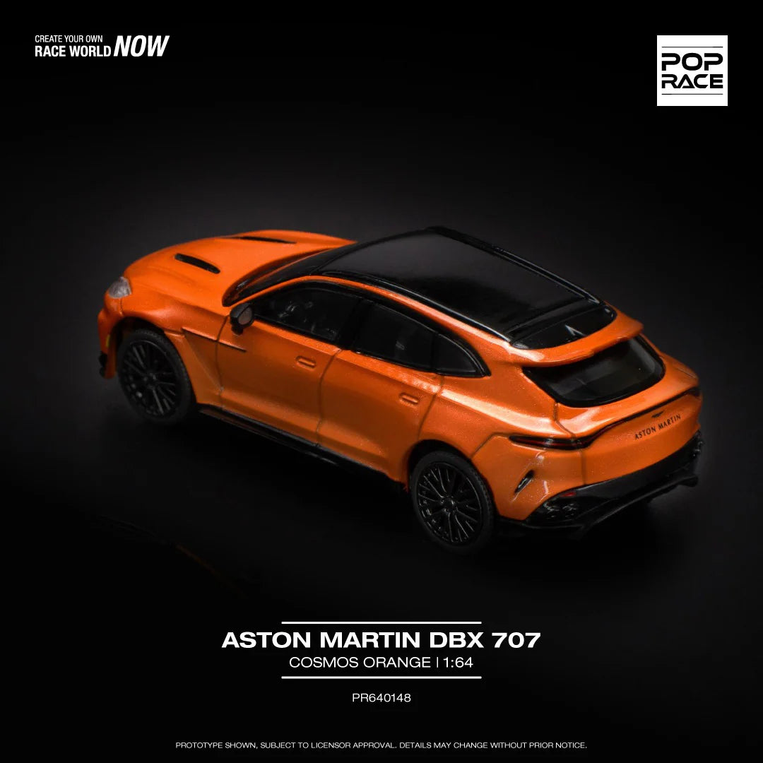 POPRACE-ASTON MARTIN DBX 707 -COSMOS ORANGE (PR640148)