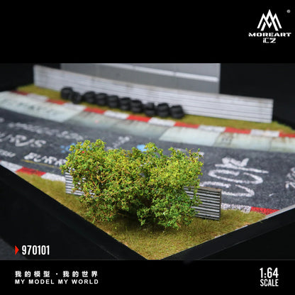 MoreArt Diorama 1:64-NURBURGRING TRACK O1 MODEL (MO970101)