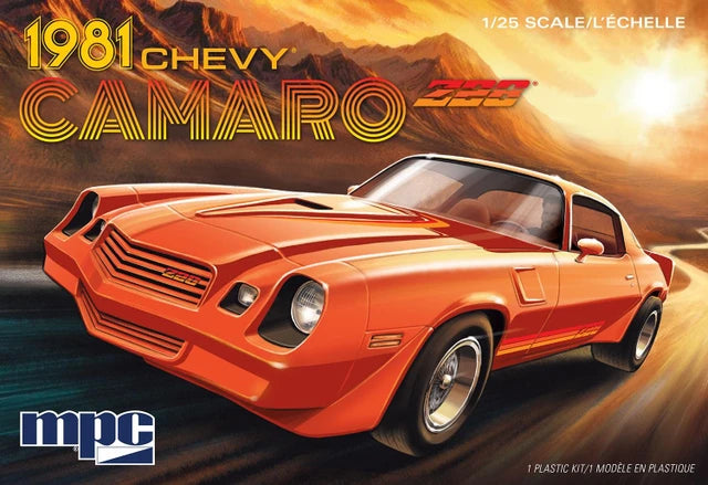 MPC 1:25 1981 Chevrolet Camaro Pro Street – Model Kit – MPC981M