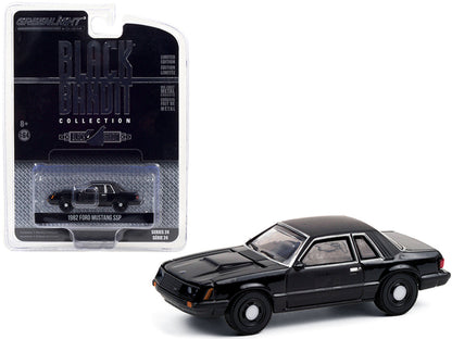 1982 Ford Mustang SSP - Black Bandit Police