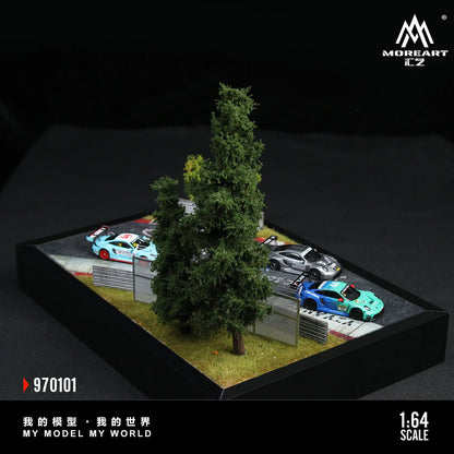 MoreArt Diorama 1:64-NURBURGRING TRACK O1 MODEL (MO970101)