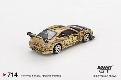 (PRE-ORDER 2025) Nissan Silvia (S15) Top Secret D1GP- Gold