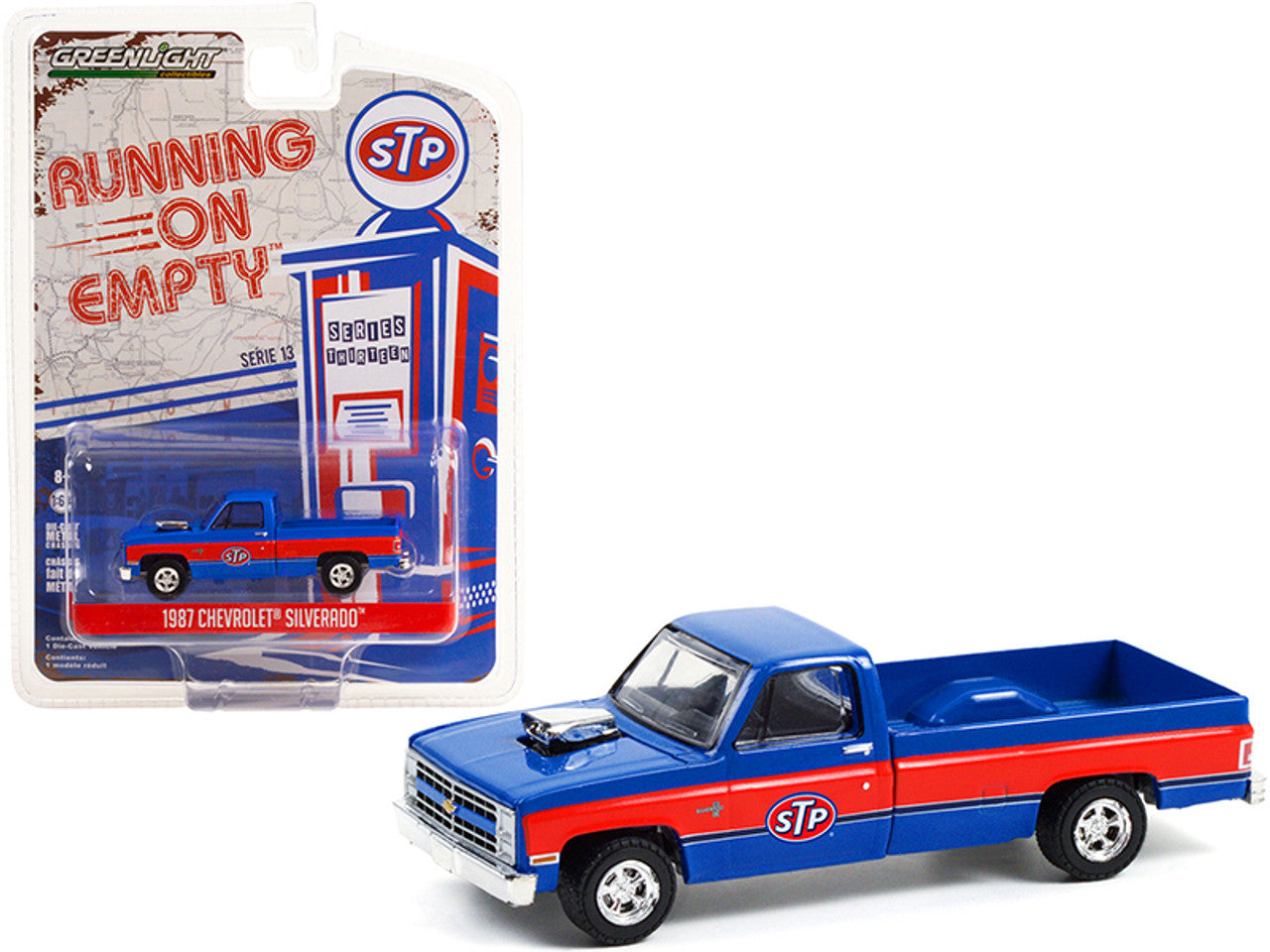 1987 Chevrolet Silverado Pickup Truck with Blown Engine "STP"