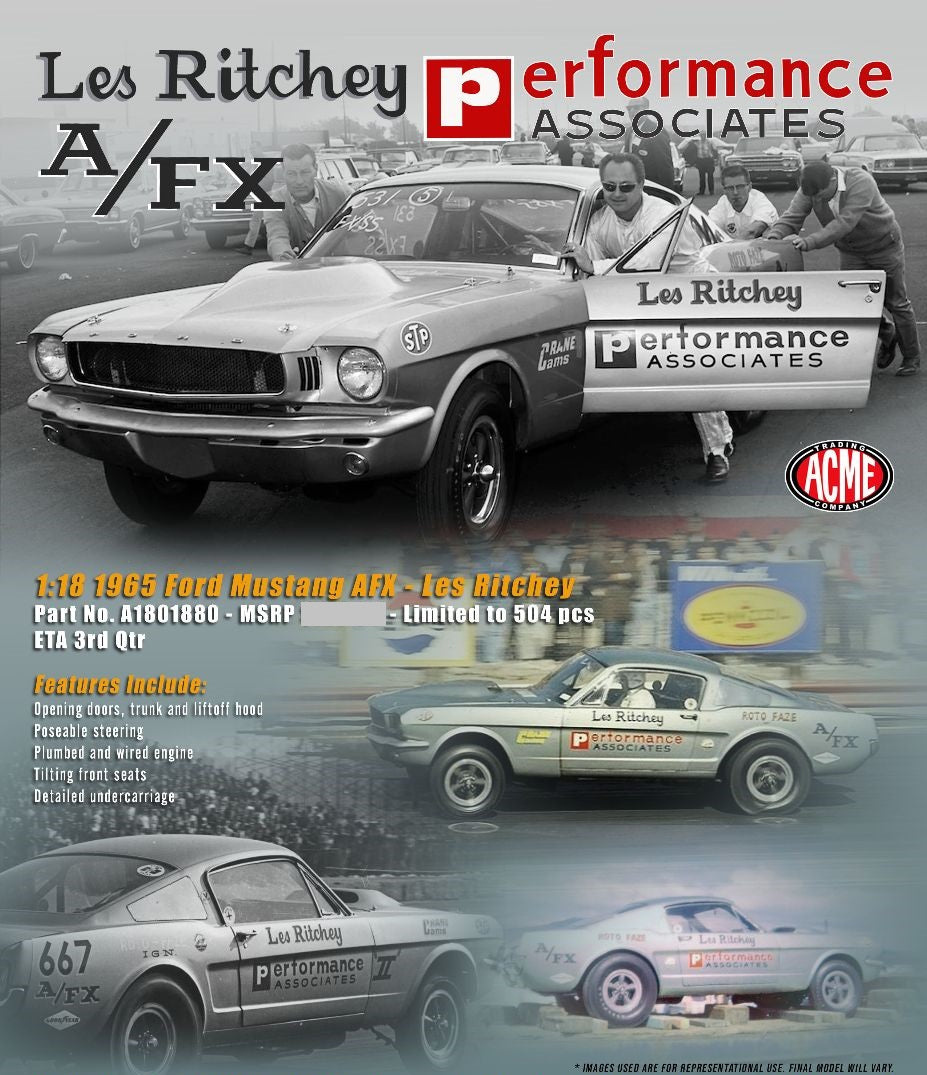 (PRE-ORDER 2024) 1965 Ford Mustang A/FX
