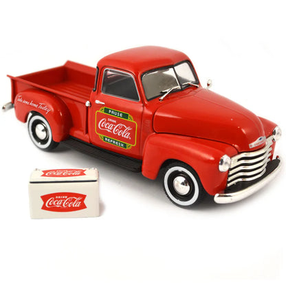 1953 Chevy Pickup w/ Metal Cooler "Coca-Cola"