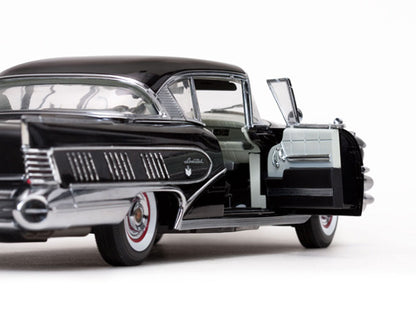 1958 Buick Limited Riviera Coupe in  Black Charcoal (Échelle-Scale 1:18)
