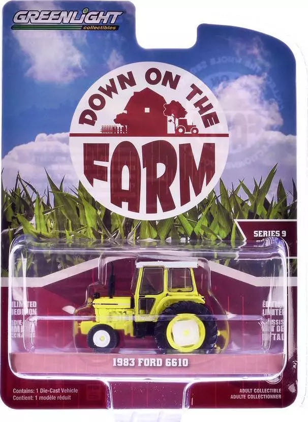 1983 Ford 6610 Tractor High-Vis Yellow