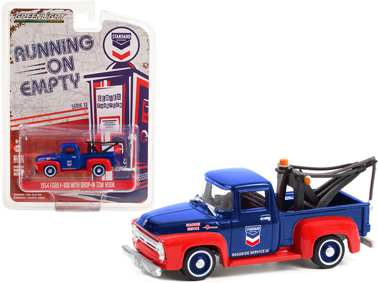 1954 Ford F-100 Tow Truck with Drop-in Tow Hook "Standard Oil"