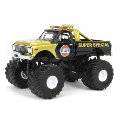 1971 Chevrolet K-10 Gulf Oil Super Special – GreenLight Kings of Crunch 1:64 – GL49195-A