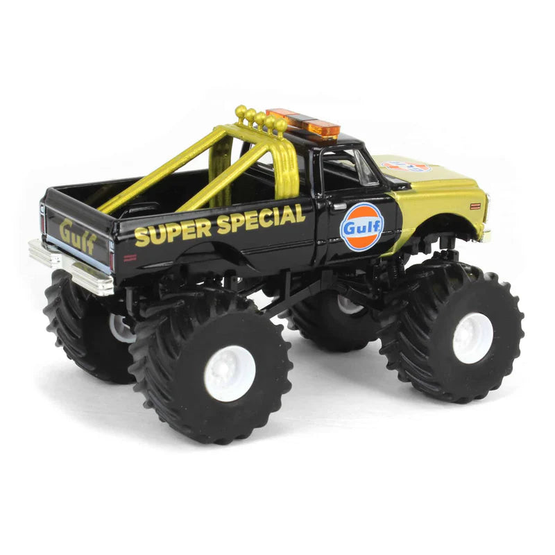 1971 Chevrolet K-10 Gulf Oil Super Special – GreenLight Kings of Crunch 1:64 – GL49195-A