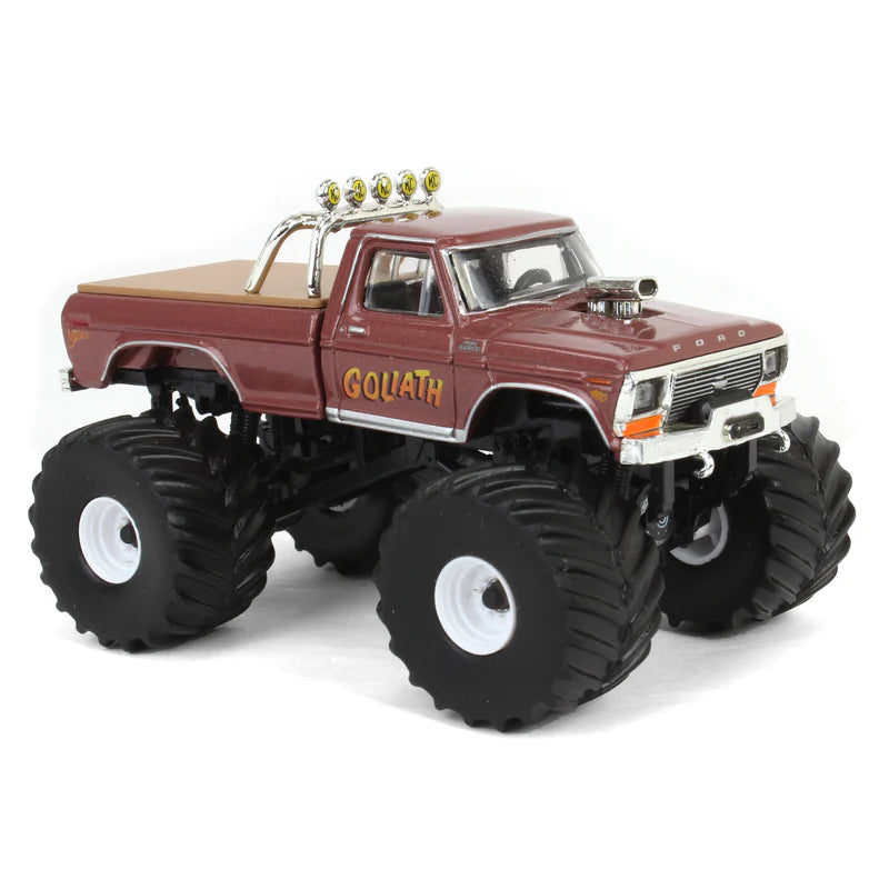 1979 Ford F-250 Monster Truck Goliath – GreenLight Kings of Crunch 1:64 – GL49195-B