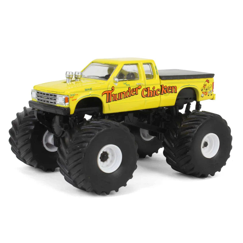 1989 Chevrolet S-10 Monster Truck Thunder Chicken – GreenLight Kings of Crunch 1:64 – GL49195-E