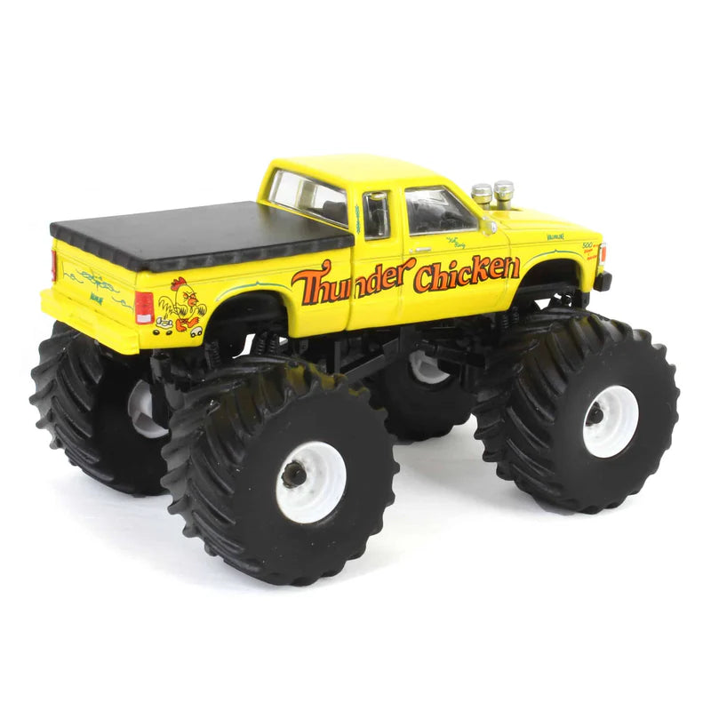 1989 Chevrolet S-10 Monster Truck Thunder Chicken – GreenLight Kings of Crunch 1:64 – GL49195-E