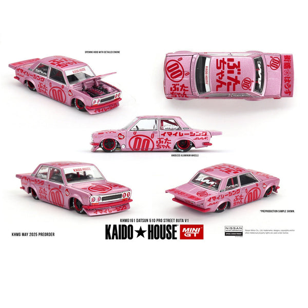 PRE-ORDER, Q4, 2025) MINI GT x Kaido House 1/64 Datsun 510
